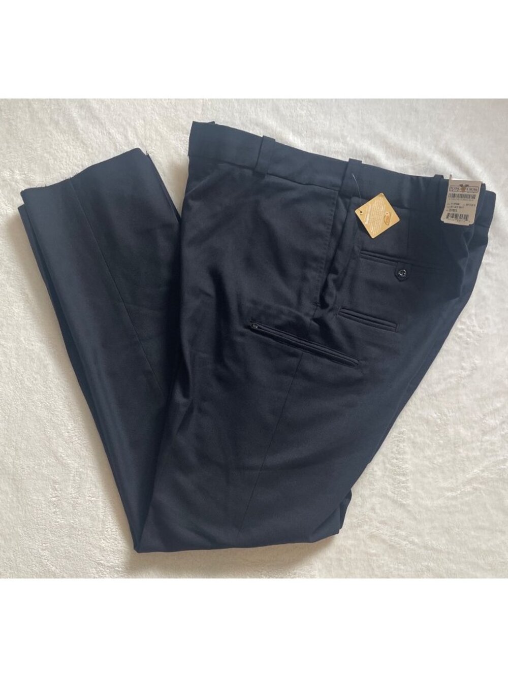 NWT Flying Cross Justice Poly/Wool Pants Womens 20 Unhemmed LAPD Navy 47780W - Picture 2 of 5